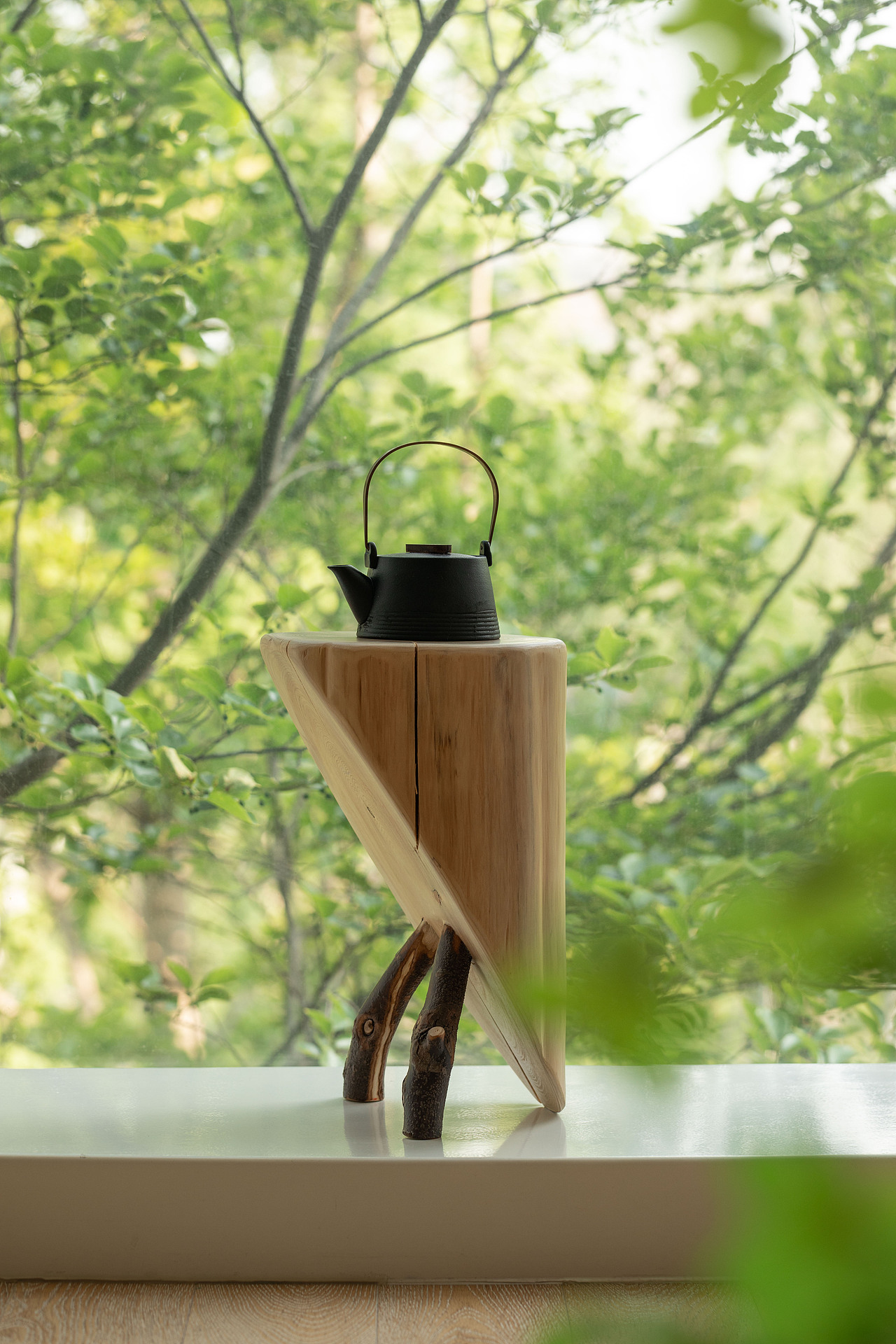 「大角木创」随形边几，一起饮茶的快乐