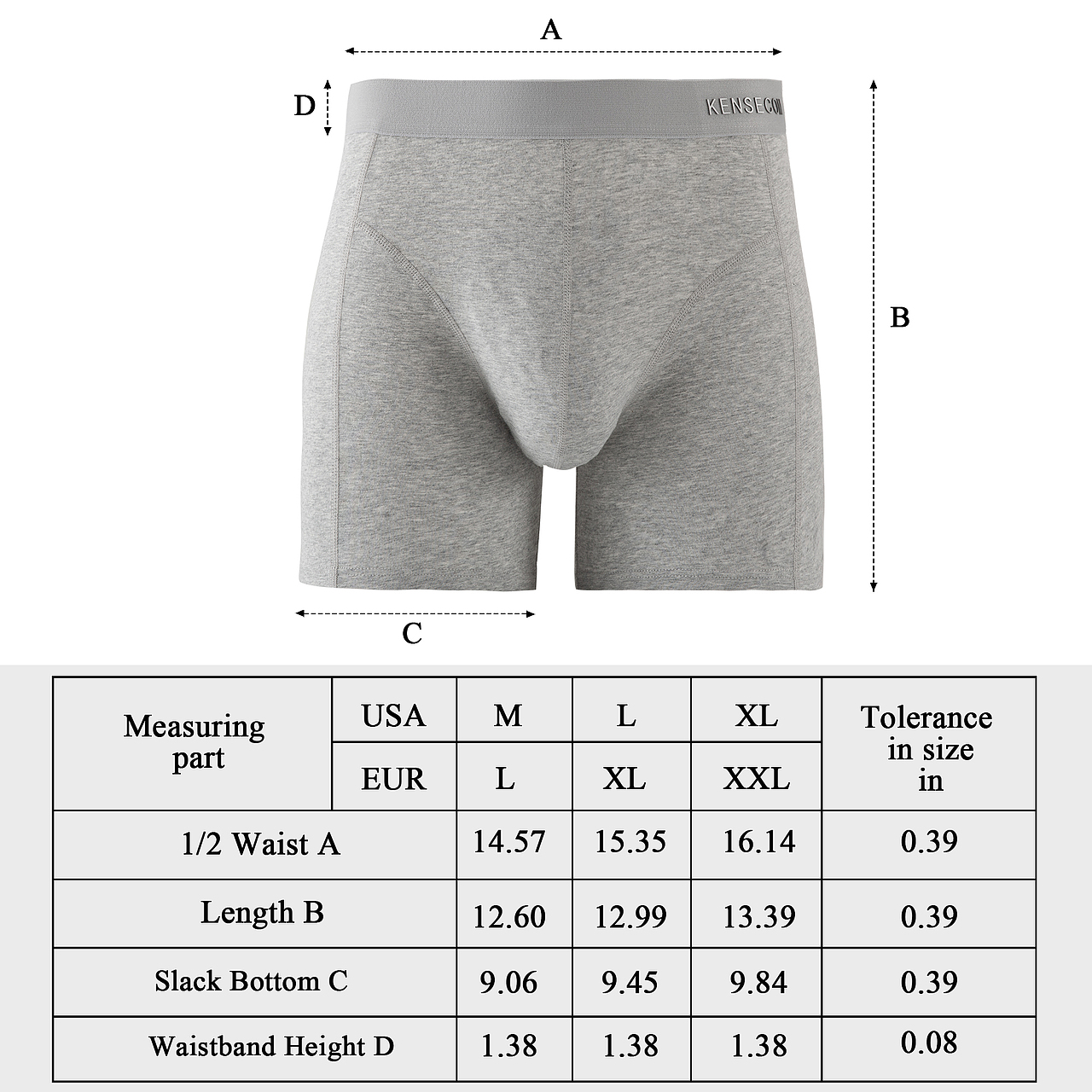 亚马逊产品拍摄主图A+设计-服饰内裤