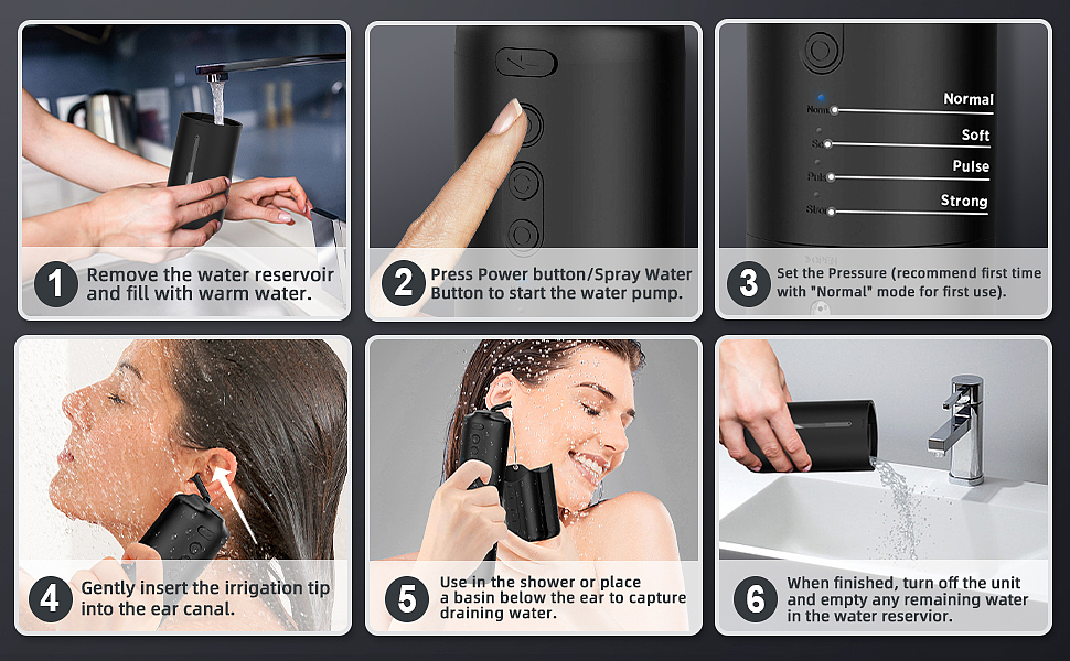 亚马逊黑色洗耳器