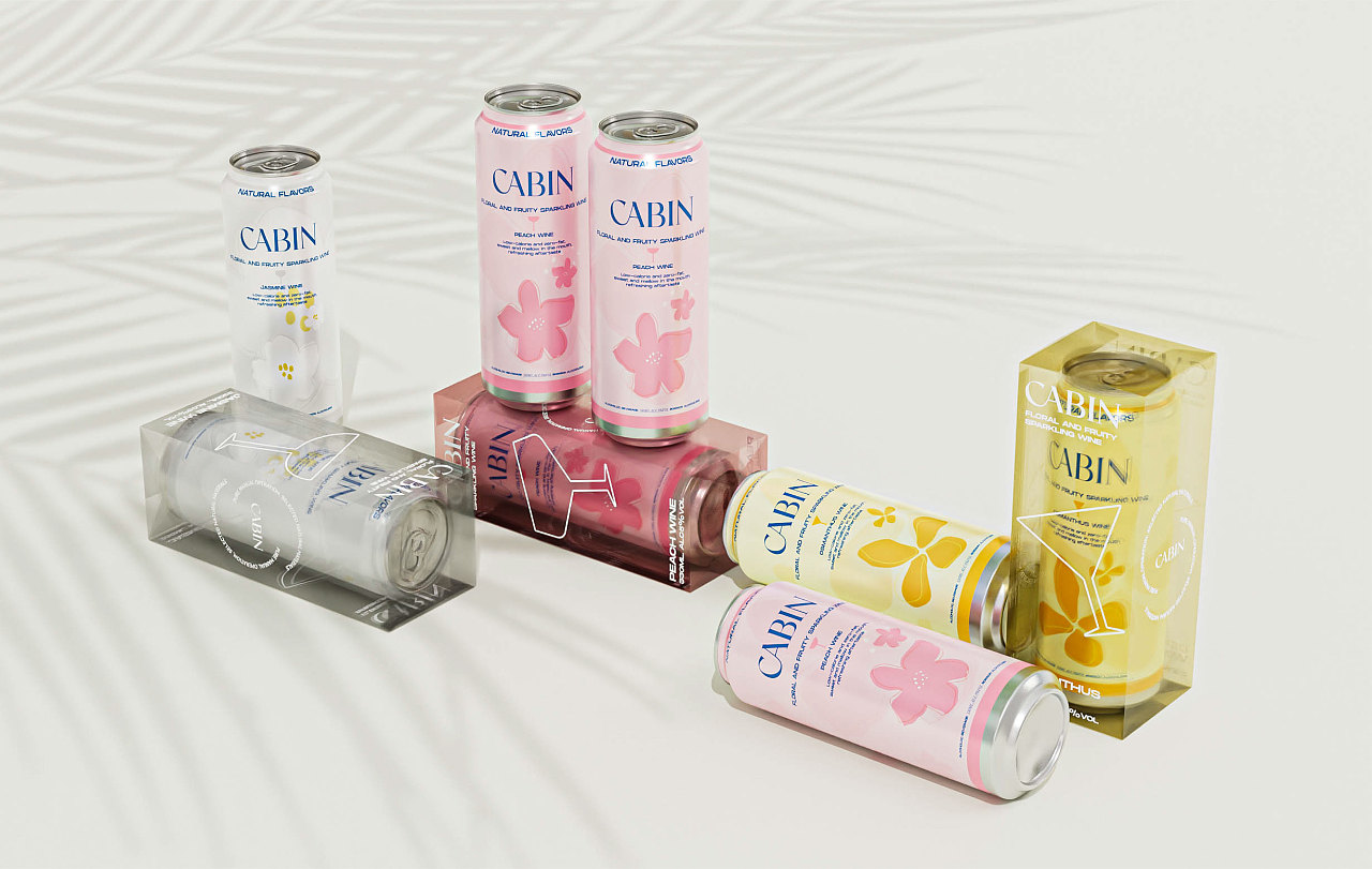 CABIN三色花果气泡酒 X 叁兔ST 提案设计/包装设计（图ZMzI0ODU2ODA0） - 品牌 - 站酷设计师叁兔ST原创素材 - 站酷ZCOOL