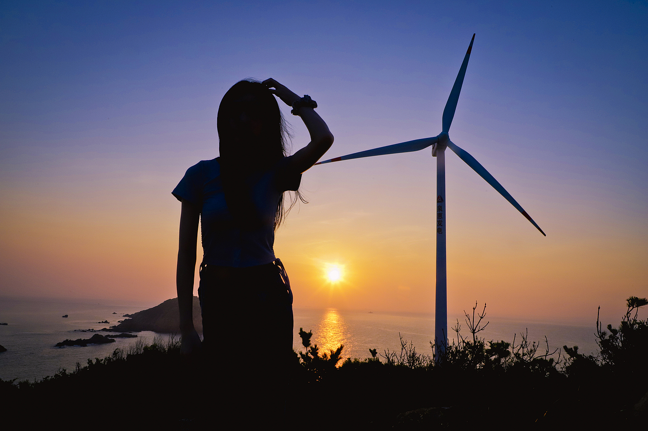 泉州醉东极——惠安小岞镇风车岛日出欣赏（图ZMzExMTA4NjI0） - 人像摄影 - 站酷设计师岞海印象原创素材 - 站酷ZCOOL