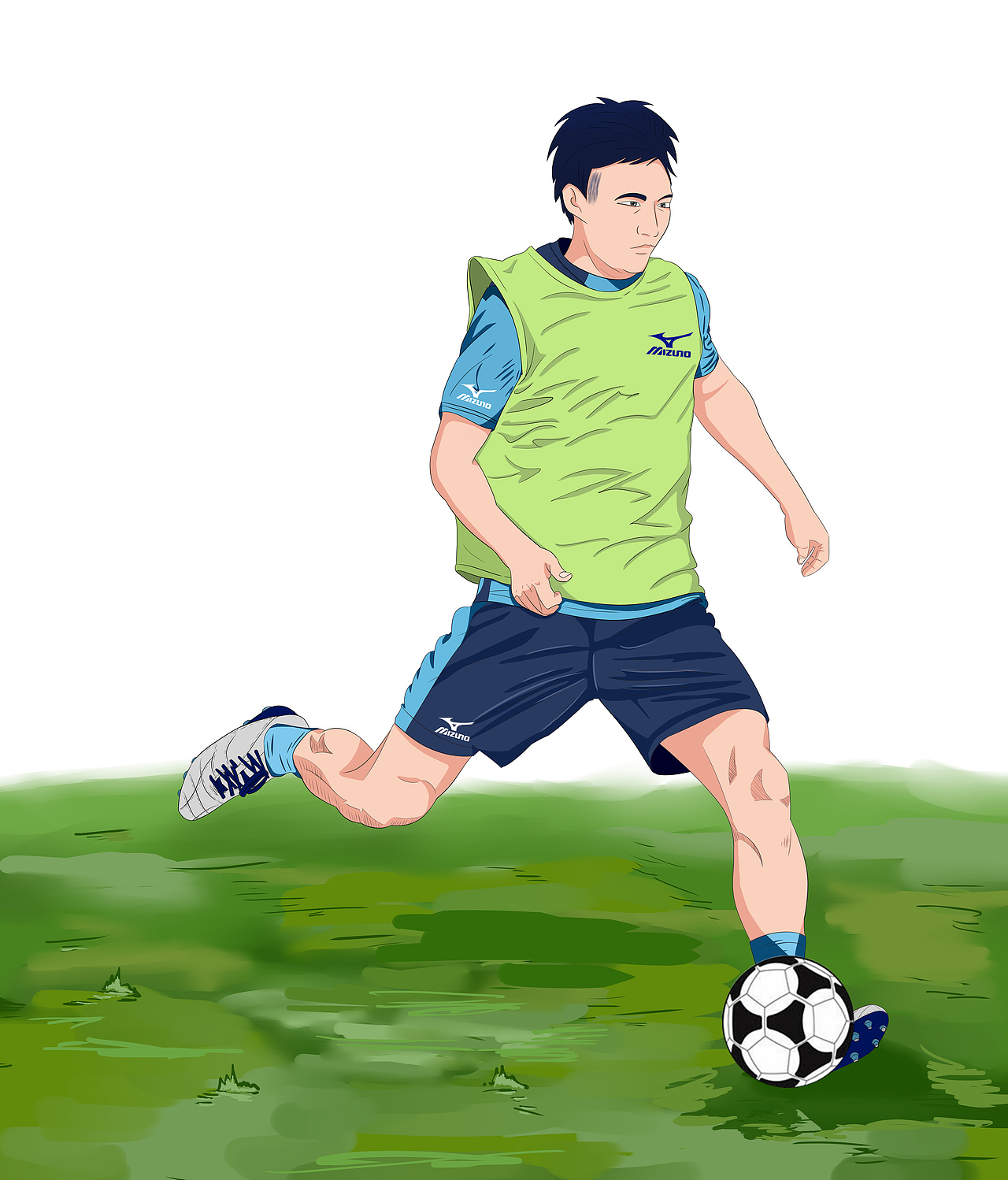 踢球（图ZMzEyMDM4MDEy） - 创作习作 - 站酷设计师ErDongyun1993原创素材 - 站酷ZCOOL