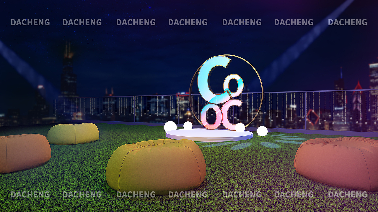 商场开业美陈活动舞美