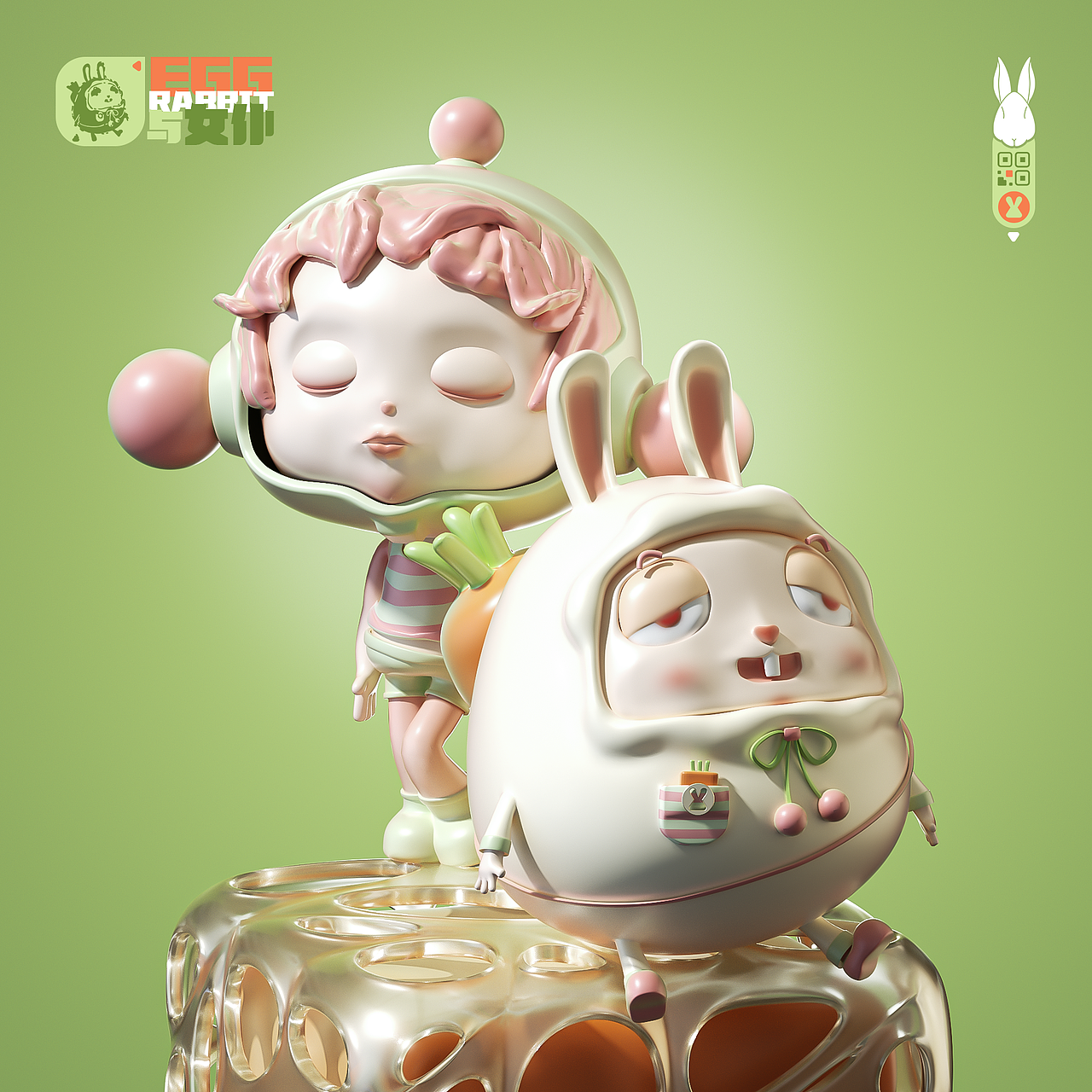 蛋蛋吐迷妹系列手办（图ZMzI2MDA5NDI0） - 产品 - 站酷设计师肥鸡仔26原创素材 - 站酷ZCOOL