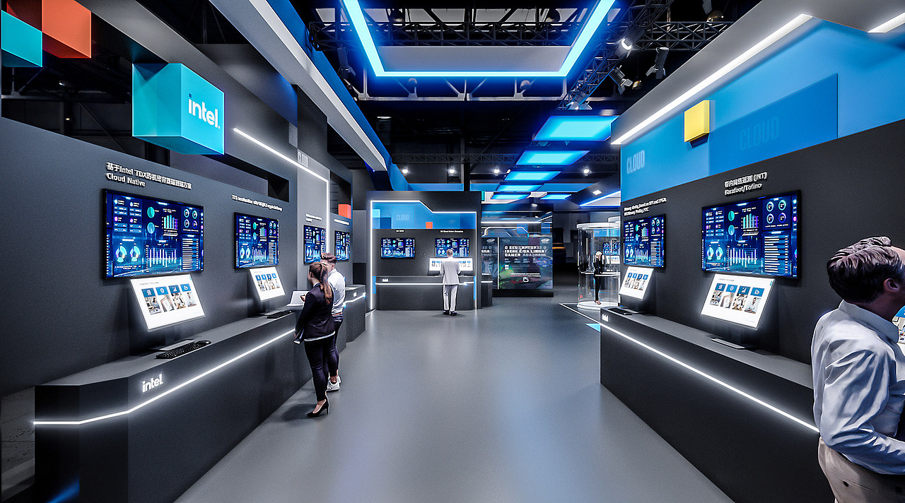 2021云栖大会intel展区