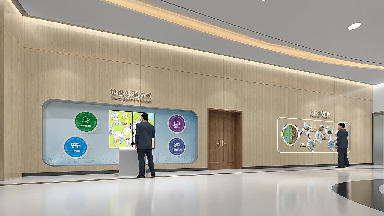 垃圾环保展厅设计（图ZMzQ2MDE0NjQ4） - 其他三维 - 站酷设计师pepper1110原创素材 - 站酷ZCOOL