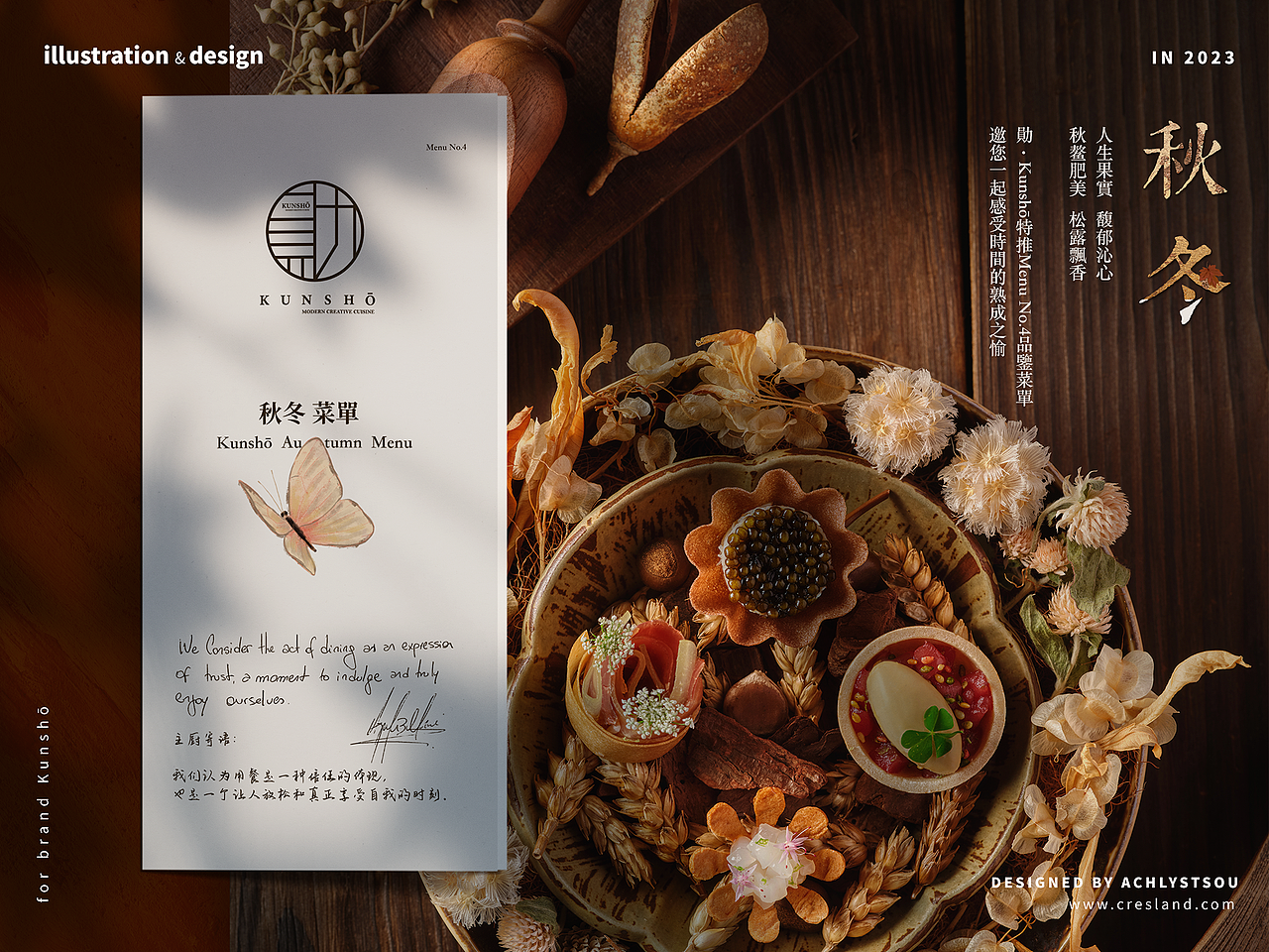 手绘主题菜单|秋冬（图ZMzY3MjkxMTgw） - 宣传物料 - 站酷设计师achlystsou原创素材 - 站酷ZCOOL