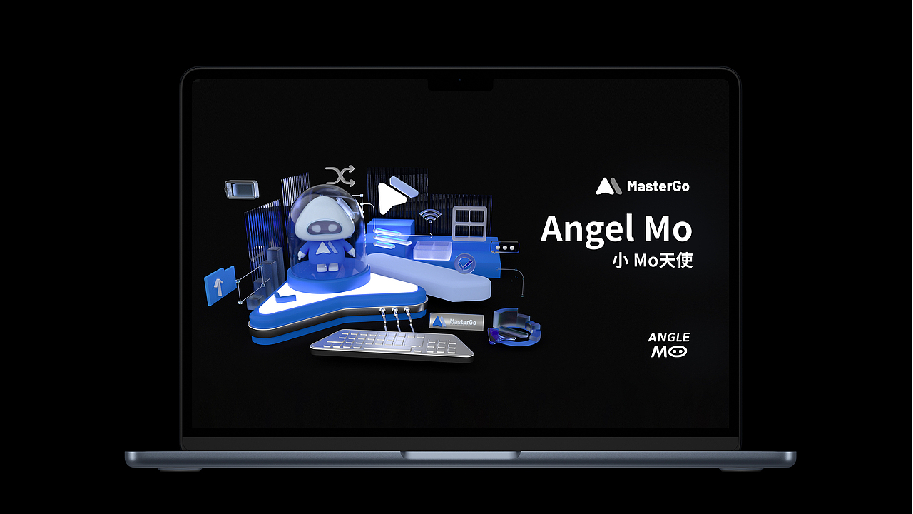MasterGo IP形象设计-Angel Mo