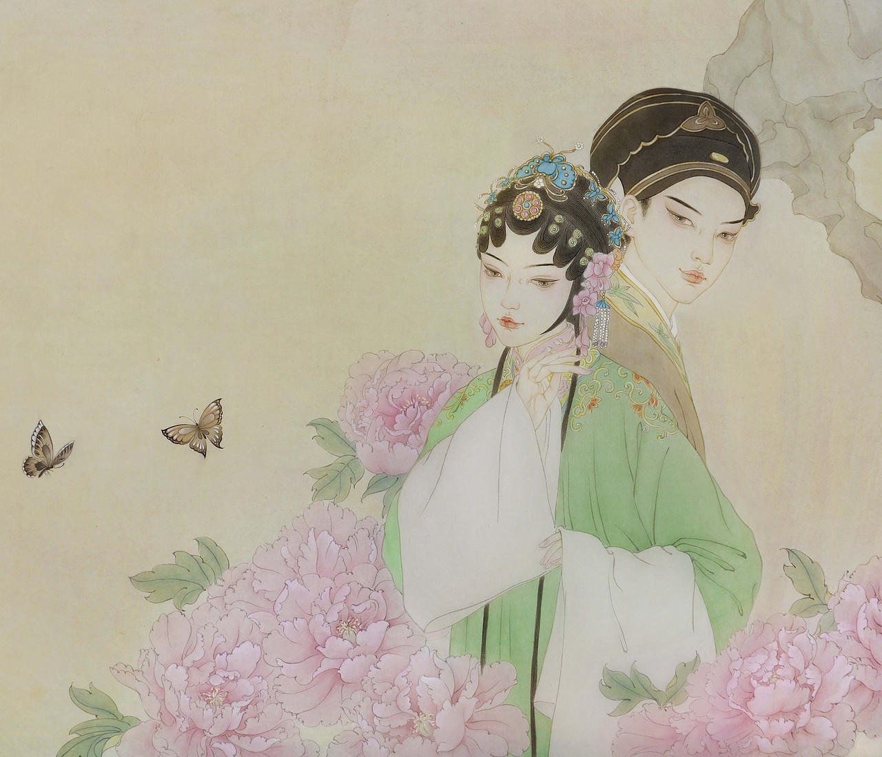 游园惊梦（图ZMzU3MjE3OTg0） - 绘画 - 站酷设计师ruby可可原创素材 - 站酷ZCOOL