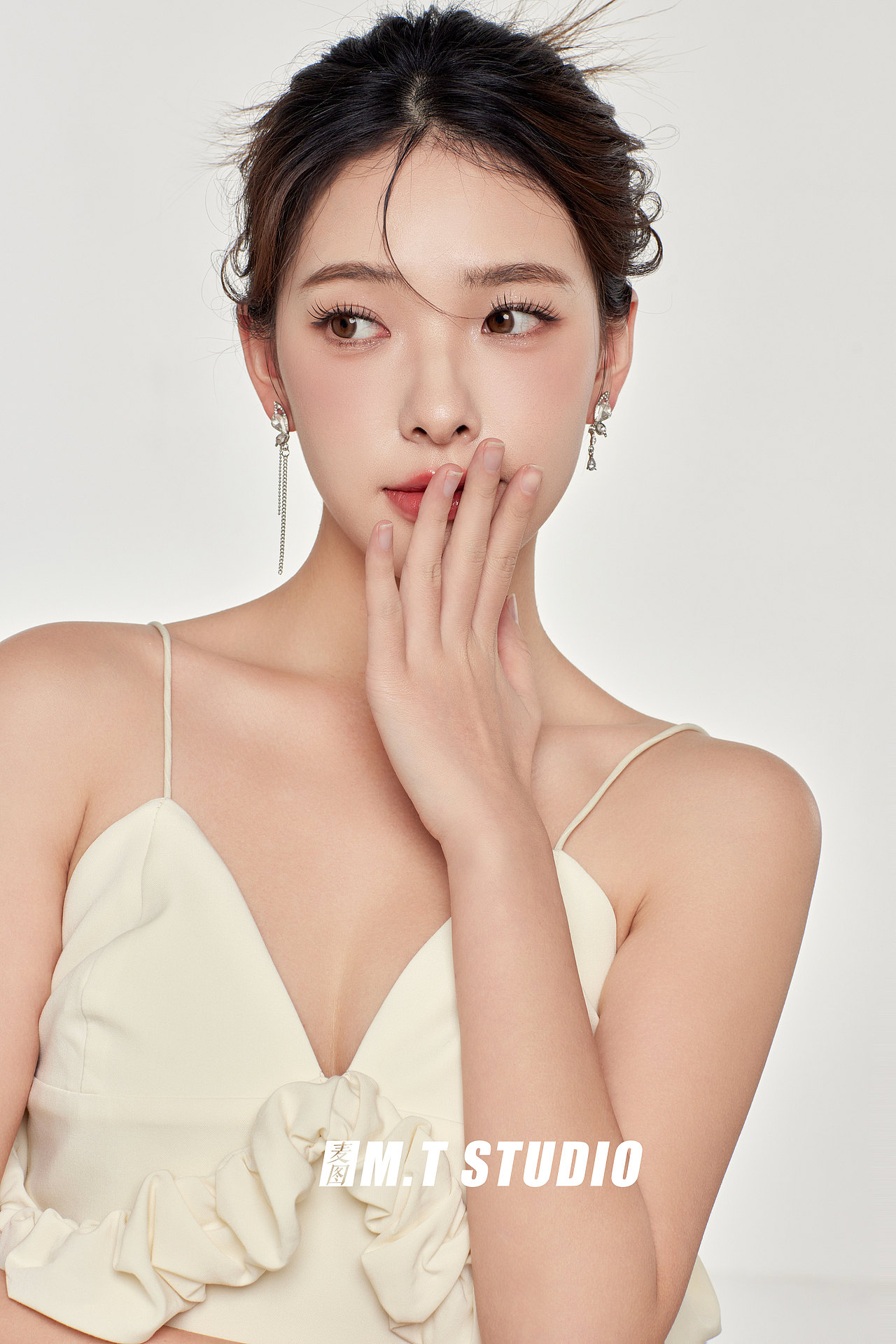 饰品拍摄 小清新饰品耳饰耳环耳钉模特 专业饰品拍摄