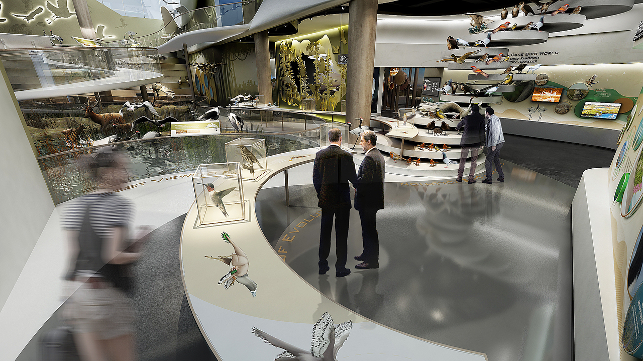 丹顶鹤生态博物馆(附模型下载ID)