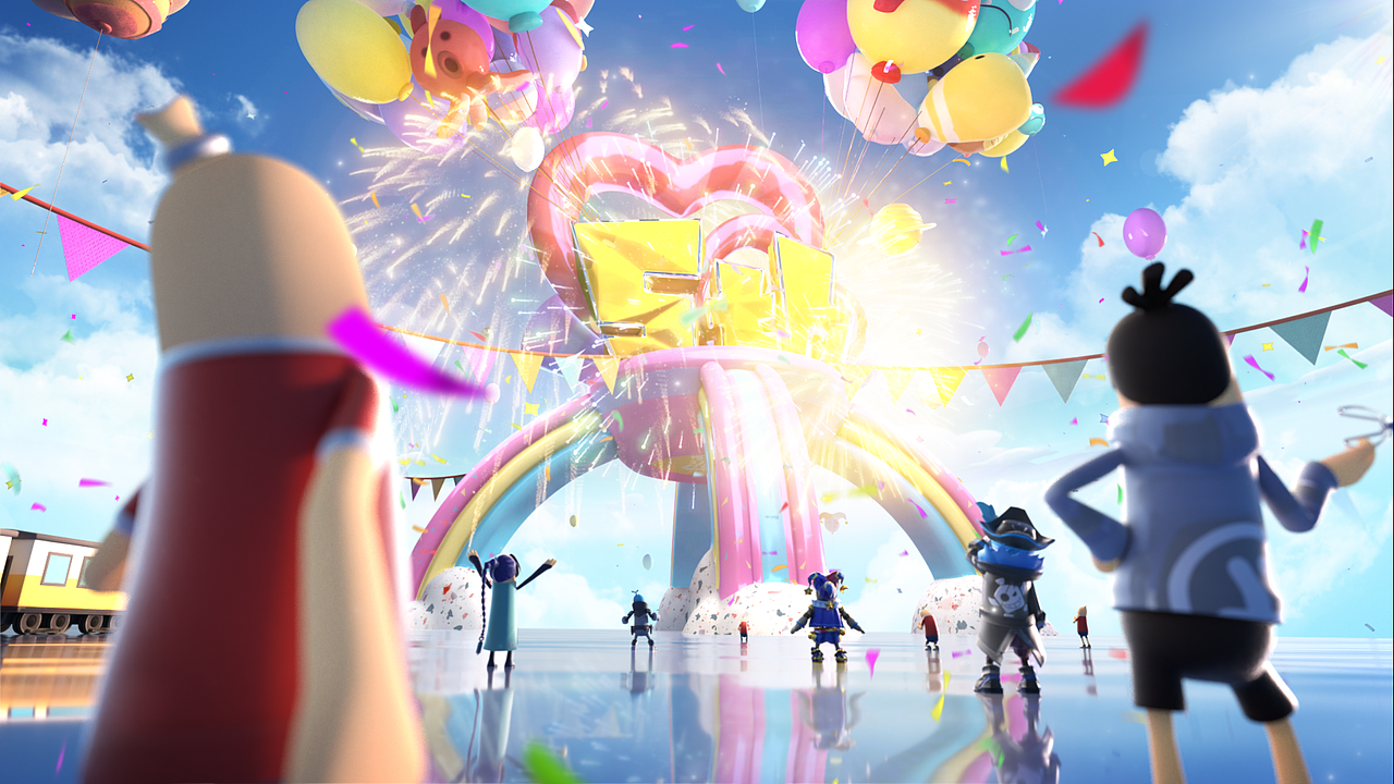 「香肠派对」X 飞任科技,五周年CG欢乐登场!