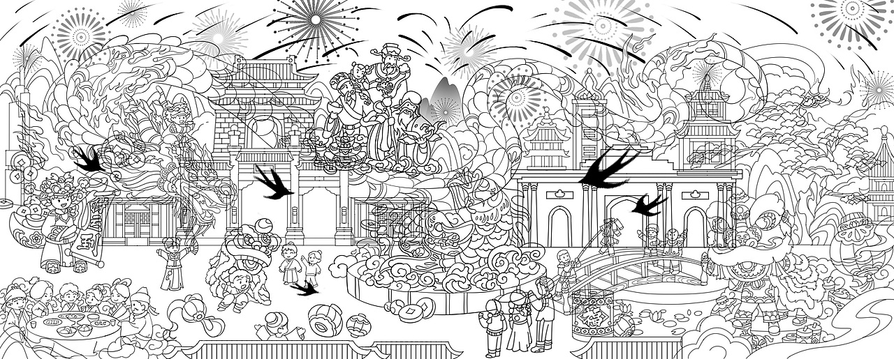 龙年大吉/端午安康（图ZMzYxNTUwMjUy） - 商业插画 - 站酷设计师安康Ankang原创素材 - 站酷ZCOOL
