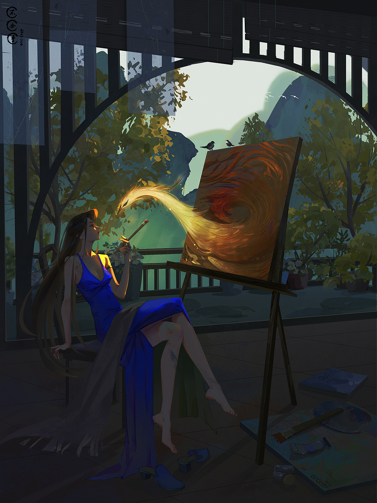 去年这边没发过的一部分小创作和练习图（图ZMzYyMjcwMjQw） - 商业插画 - 站酷设计师不合李原创素材 - 站酷ZCOOL