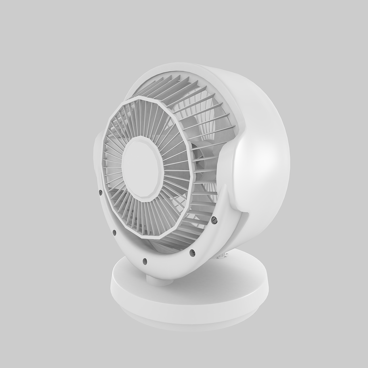 风扇模型