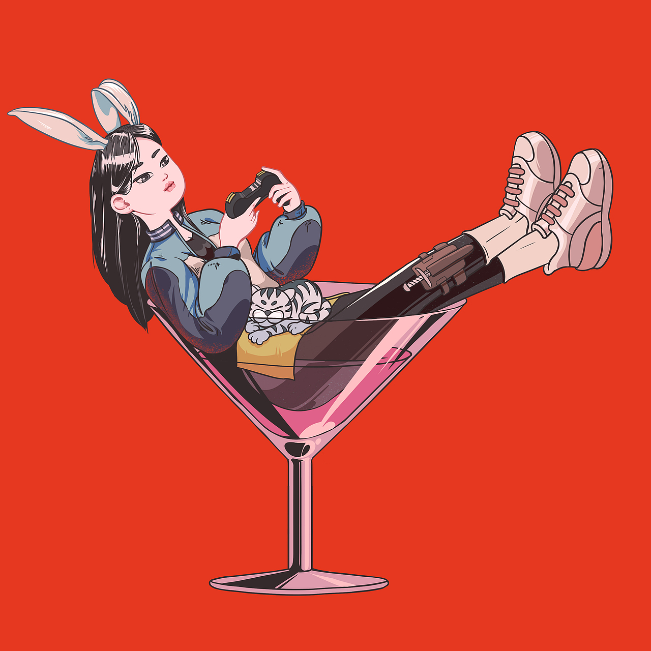 祛邪纳福（图ZMzAxNzk3MzQ0） - 艺术插画 - 站酷设计师雷健27原创素材 - 站酷ZCOOL