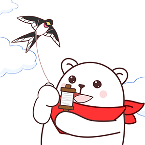 猫与熊 爱吃的大白 吃货动态表情包 | 原创IP可授权