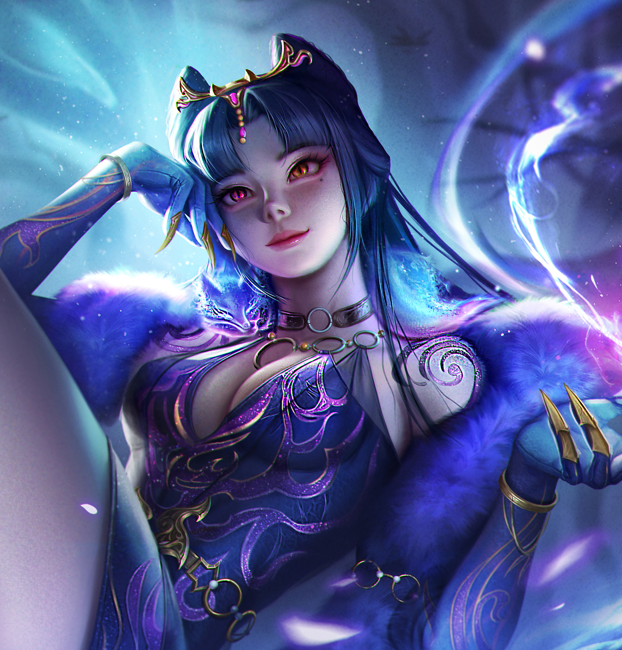 永劫无间玉玲珑（图ZMzY2MTgwODY4） - 游戏原画 - 站酷设计师sky亿岁原创素材 - 站酷ZCOOL