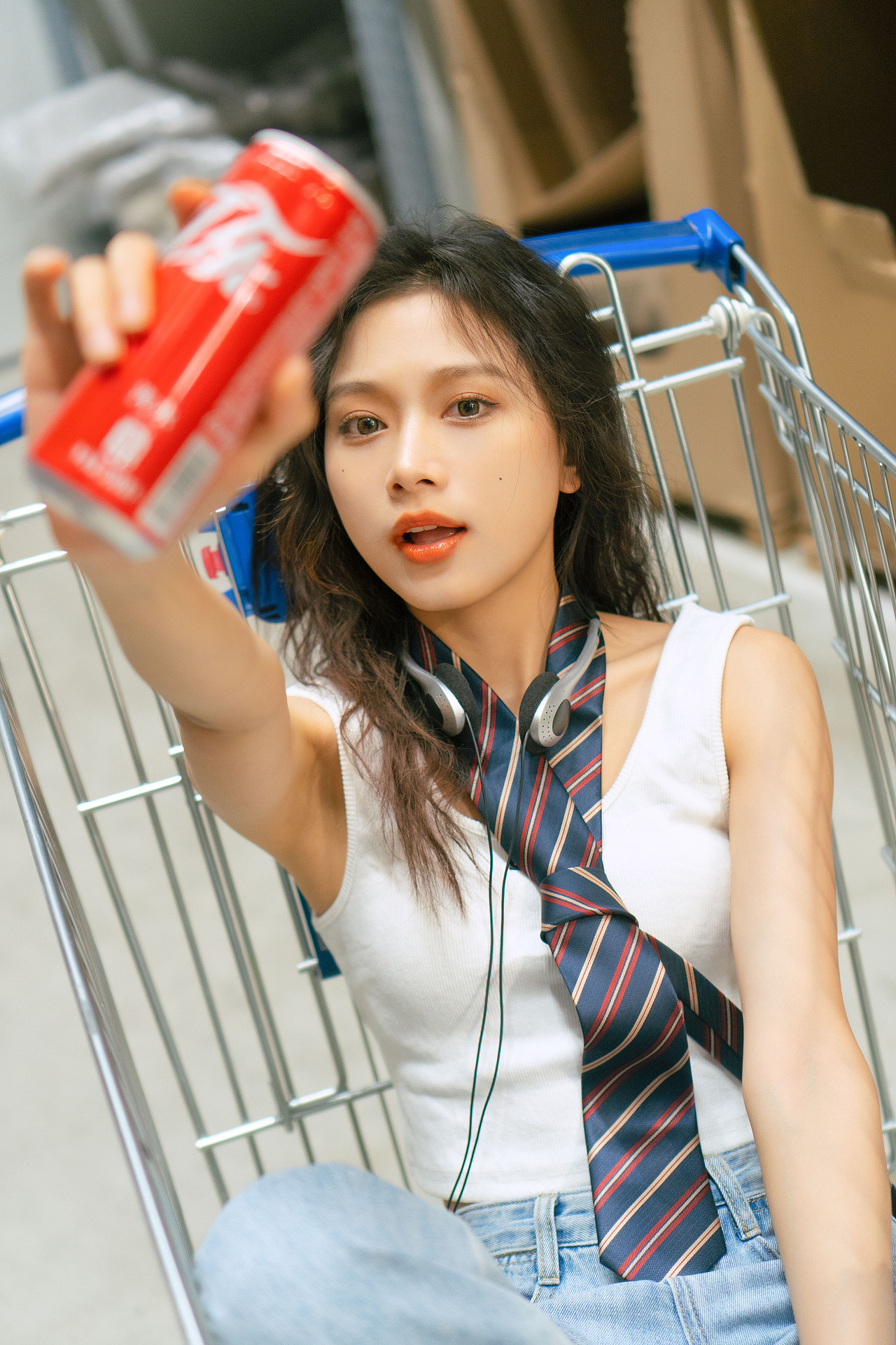 超市购物车🛒（图ZMzMzMzY1Mzg0） - 人像摄影 - 站酷设计师Ali阿丽摄影原创素材 - 站酷ZCOOL