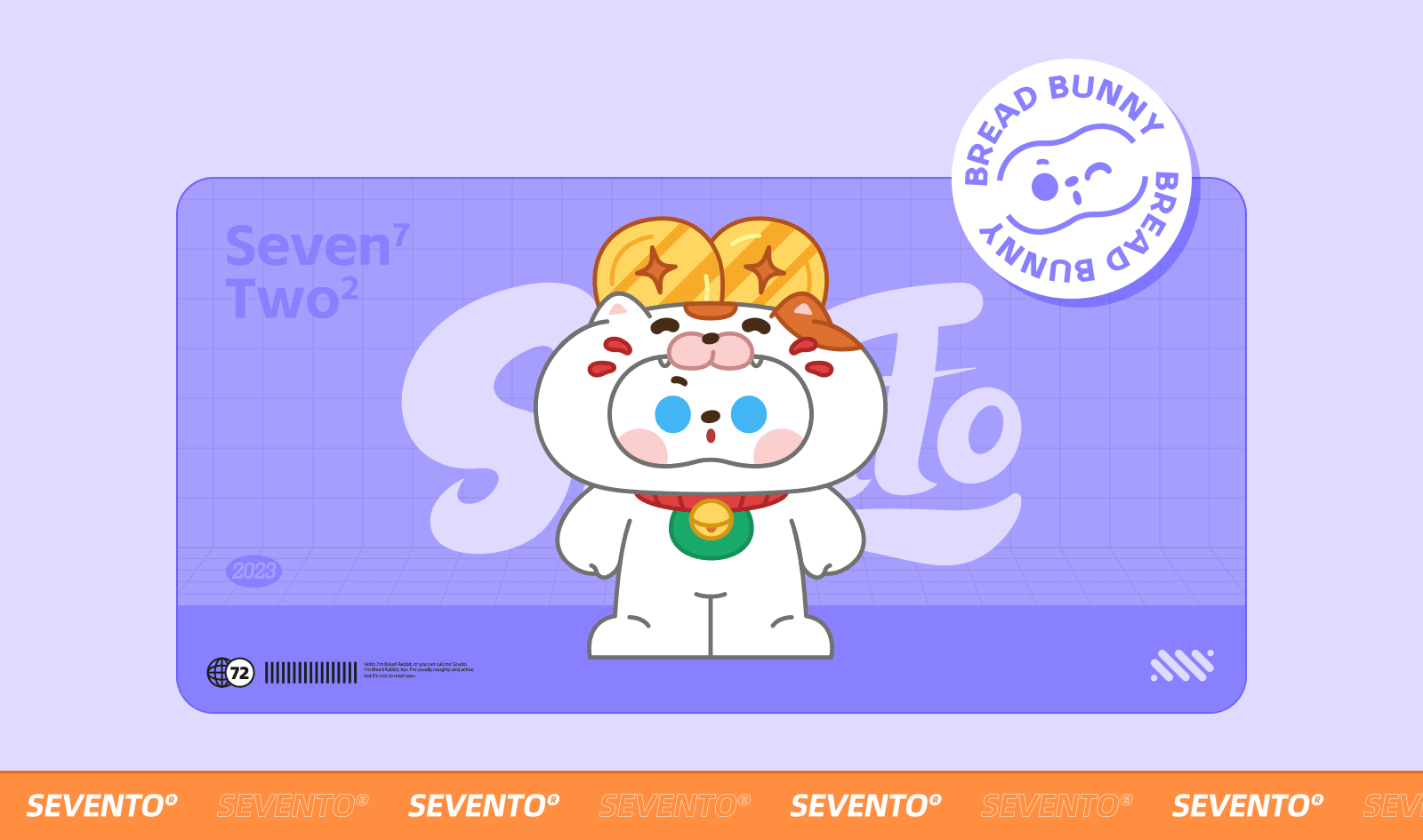Sevento | 兔年原创IP形象设计(图ZMzM2MDM3NTQ0) - IP形象 - 站酷设计师娇憨猛男原创素材 - 站酷ZCOOL