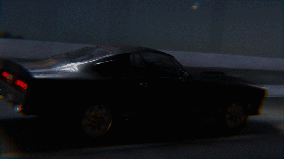 【blender】跑车夜景行驶-动画渲染