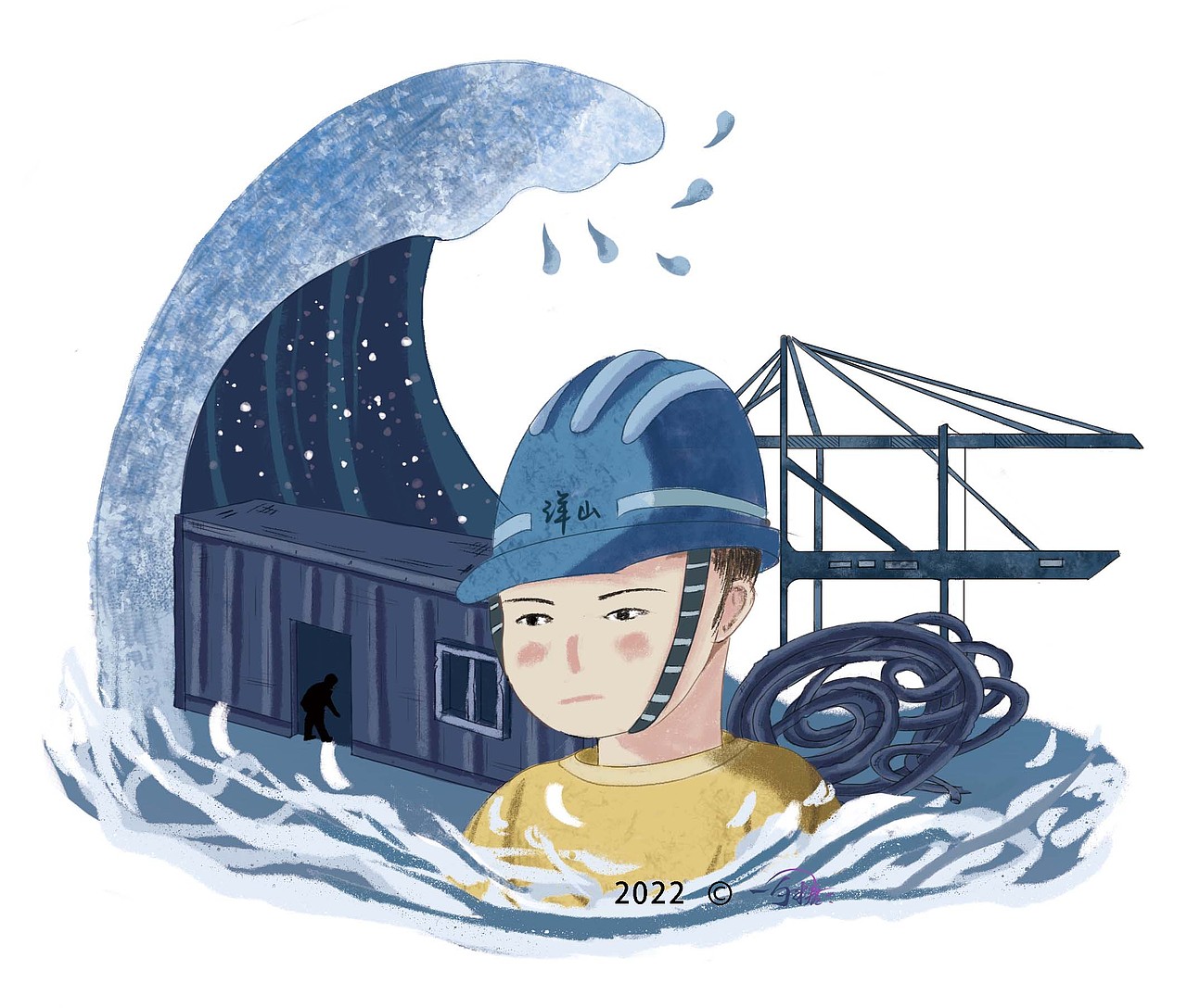 2022年《青年文摘-彩版》小插画合集（图ZMzI4MzYzNjQw） - 商业插画 - 站酷设计师乐夕Lexi原创素材 - 站酷ZCOOL