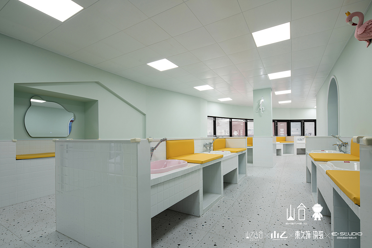 山乙山合 | 长沙工装游泳馆实景（图ZMzQ1MDQ4OTg0） - 家装设计 - 站酷设计师山乙山合原创素材 - 站酷ZCOOL