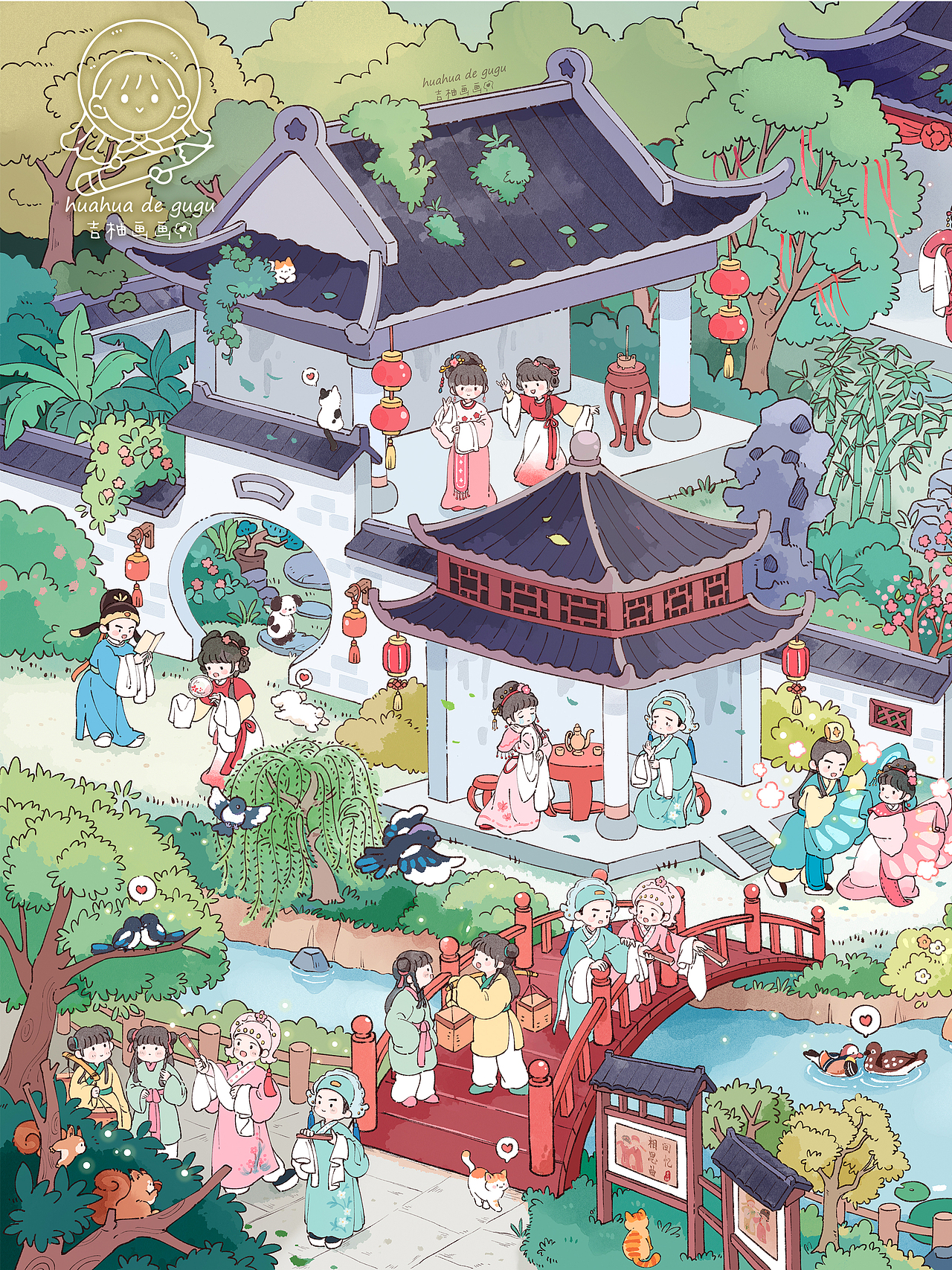 原创Q版戏曲插画（图ZMzU4OTIwNDMy） - 商业插画 - 站酷设计师吉柚画画原创素材 - 站酷ZCOOL