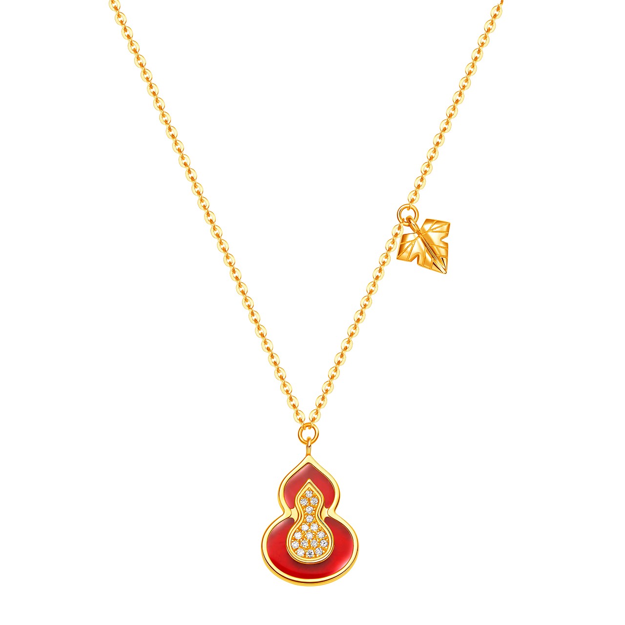 18K黄金黄国潮系列·葫芦（图ZMzQ2ODM2NDA4） - 其他工业/产品 - 站酷设计师港福珠宝原创素材 - 站酷ZCOOL