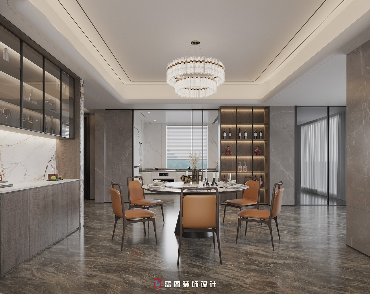 现代轻奢客餐厅