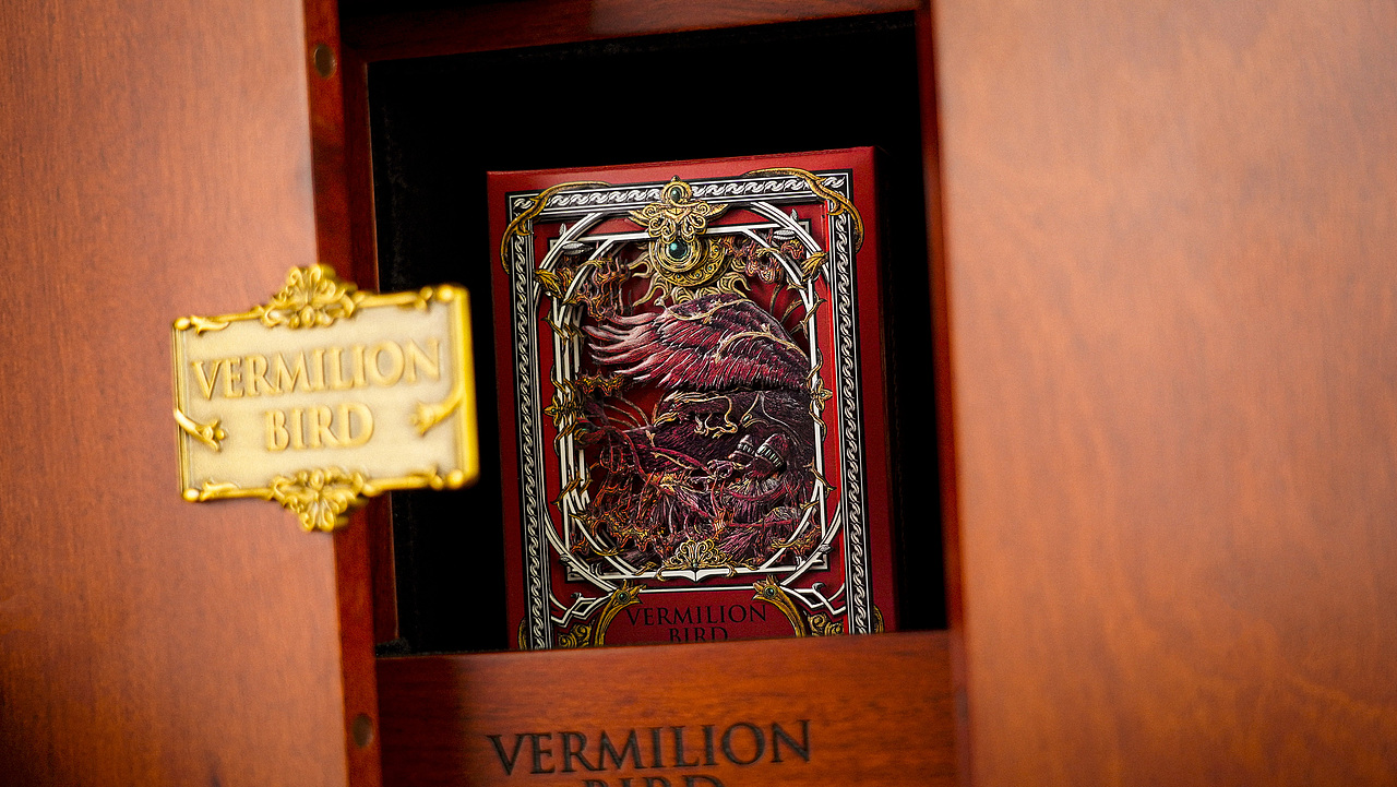 Vermilion Bird 朱雀收藏纸牌扑克套装设计 Ark方舟设计 站酷ZCOOL