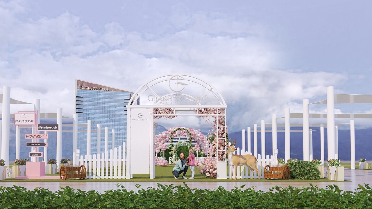 格兰云天--草地户外婚庆装饰（图ZMzA3OTIzNDgw） - 景观设计 - 站酷设计师王大可777原创素材 - 站酷ZCOOL