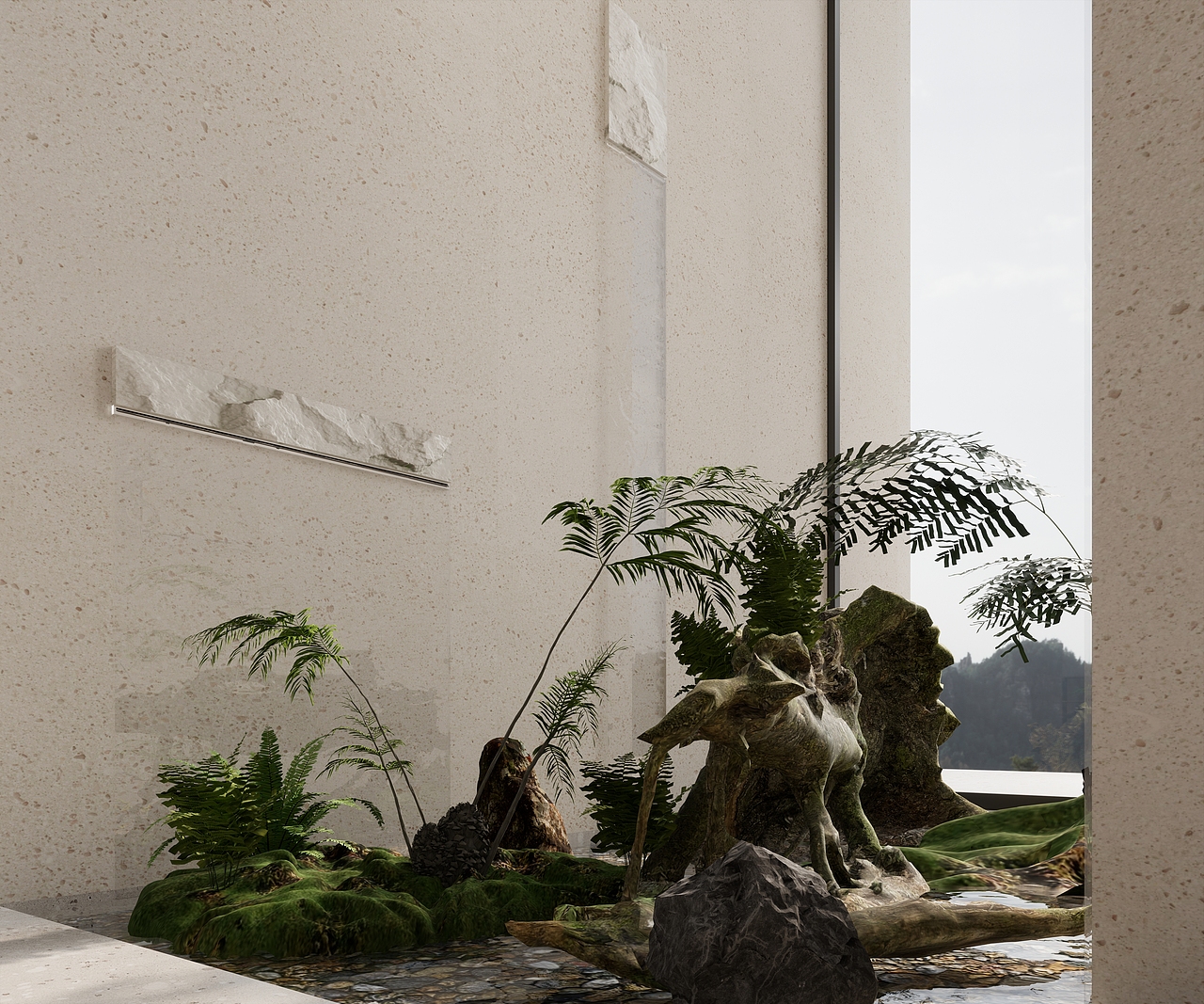 【微视设计&设计管家】1200/长沙/自建别墅/诧寂风（图ZMzQyNDg5ODk2） - 家装设计 - 站酷设计师微视设计管家原创素材 - 站酷ZCOOL