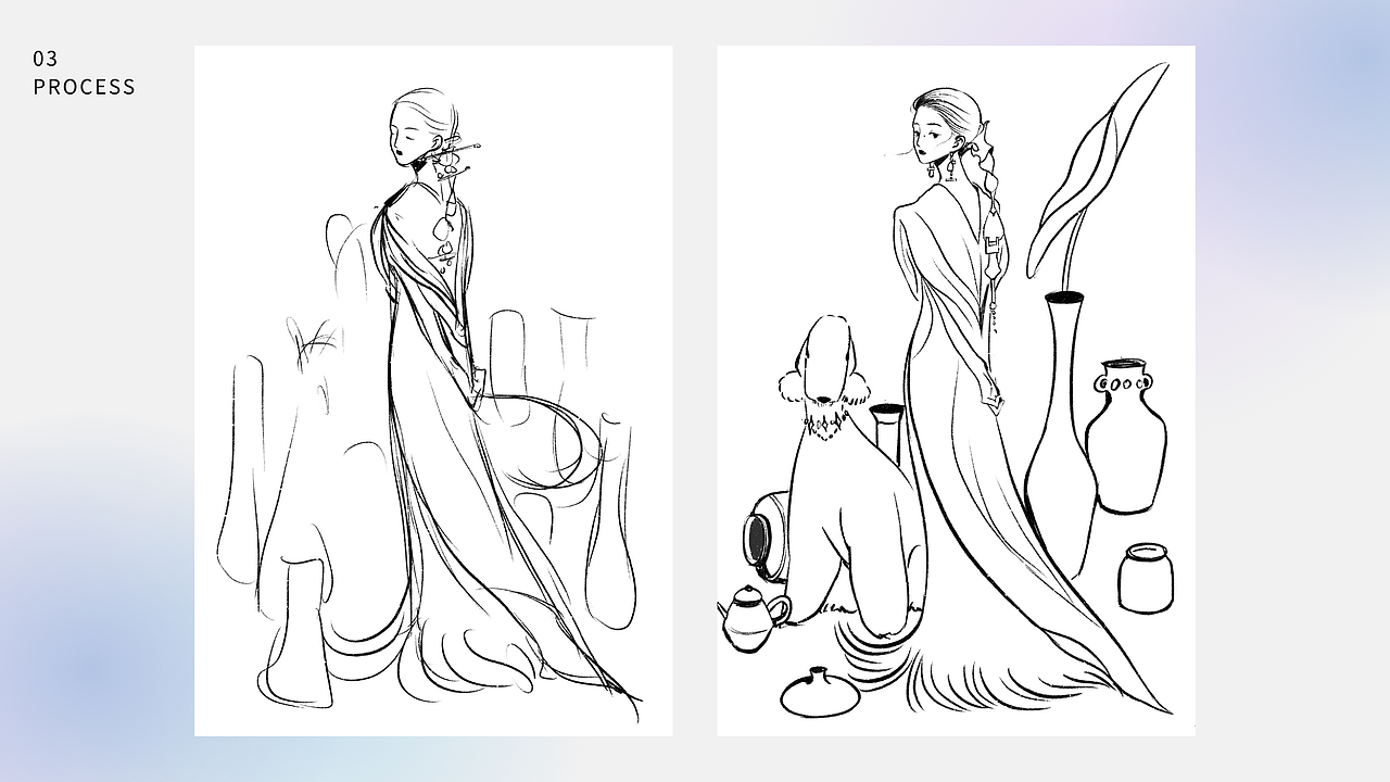 小狗系列插画（图ZMzE3MjU5NDcy） - 创作习作 - 站酷设计师李坨坨_ATUO原创素材 - 站酷ZCOOL