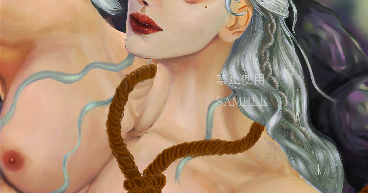 厚涂肌肉美男子