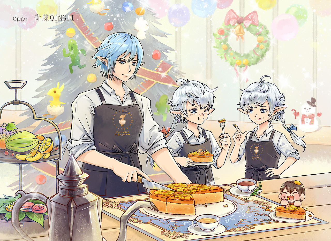 最近攒的FF14 最终幻想14的一些二创