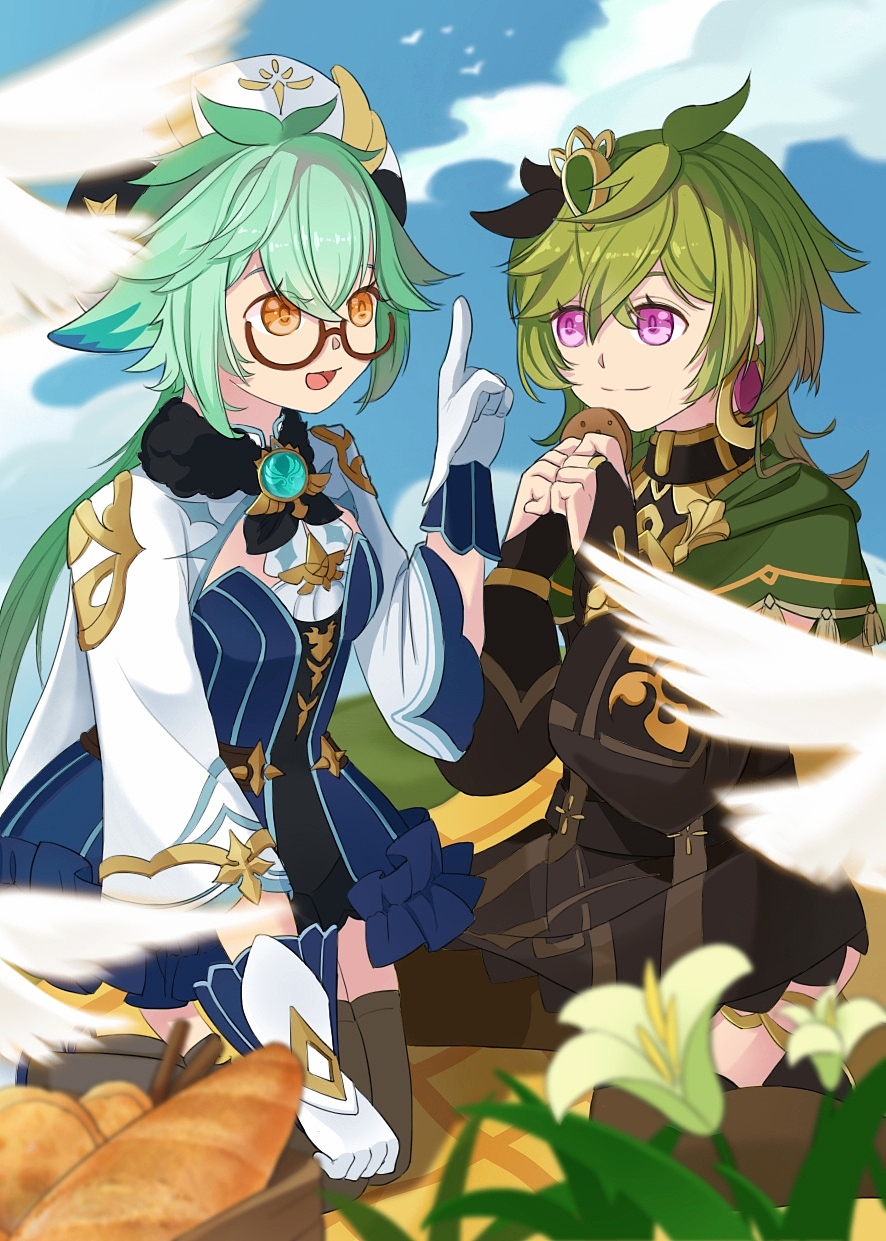 【原神同人】女孩子们的郊游