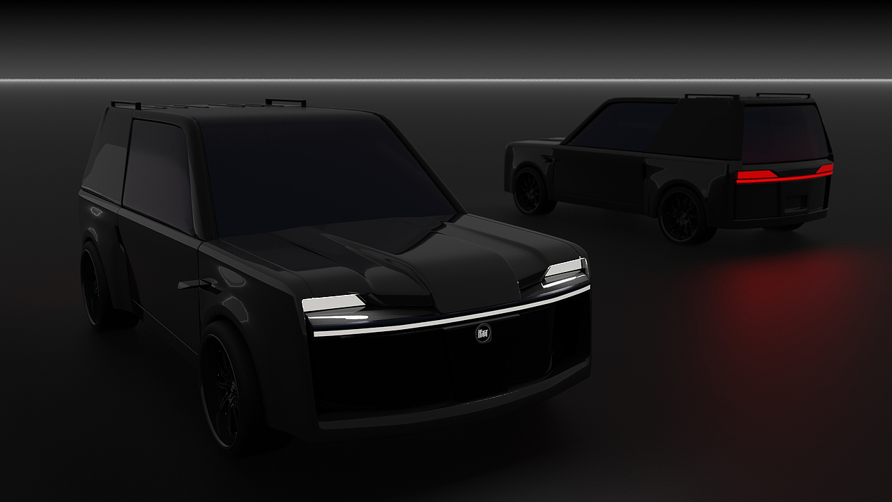 纯电硬派iCar-S56新车外观设计（图ZMzI2ODEzNDY0） - 其他工业/产品 - 站酷设计师20Du原创素材 - 站酷ZCOOL