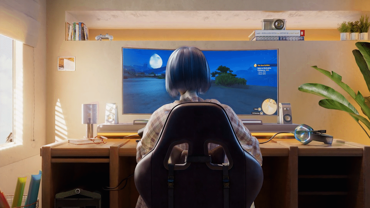 EKSA E1000 Gaming headset x SANDROCK 联名动画（图ZMzA4NTE4OTQw） - 动画/影视 - 站酷设计师EAP_studio原创素材 - 站酷ZCOOL