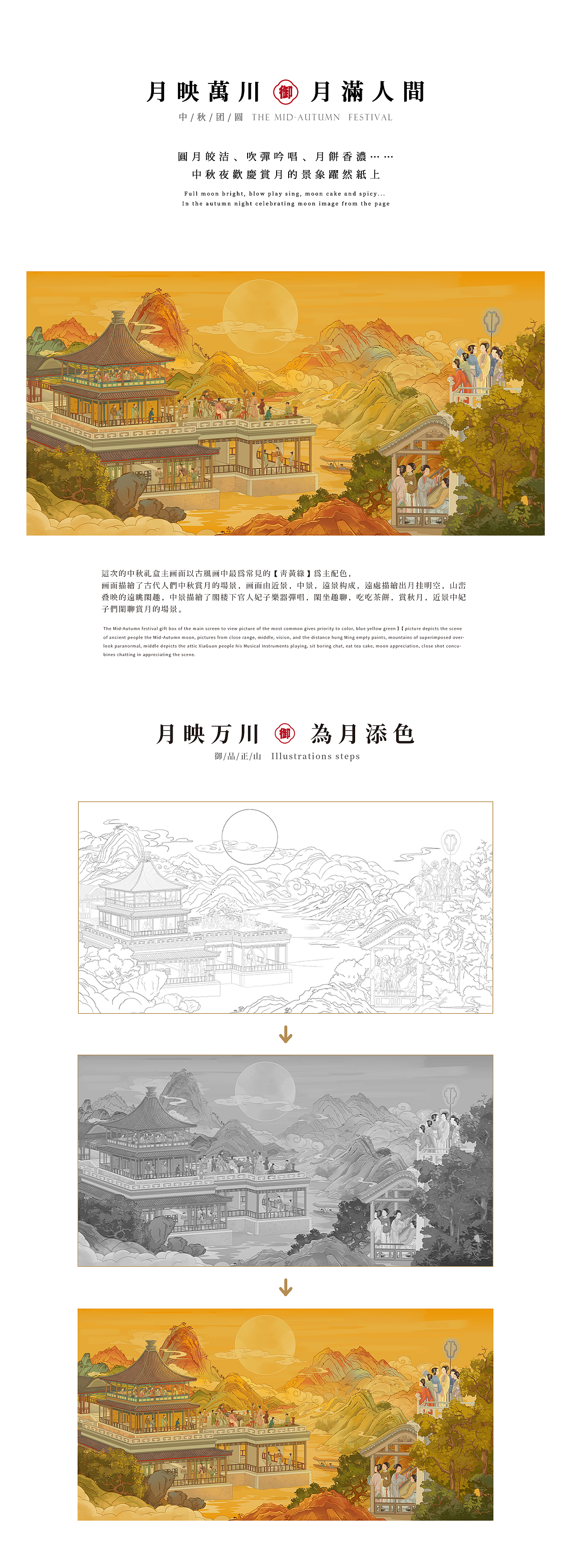 2023国风中秋礼盒 | 月挂明空 寄寓中秋（图ZMzQ2MDE5OTY4） - 包装 - 站酷设计师妙俗人原创素材 - 站酷ZCOOL