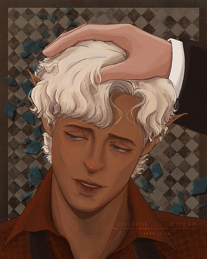 2022总结 ‖ 复古风人像插画合集（图ZMzI2NzI4NzA4） - 创作习作 - 站酷设计师小月Lilmoonsu原创素材 - 站酷ZCOOL