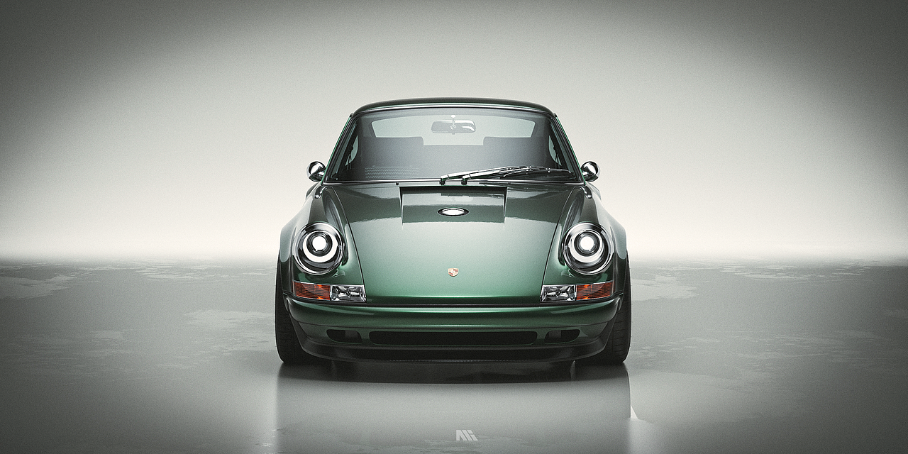 1991 POESCHE 911 Singer | Full CGI