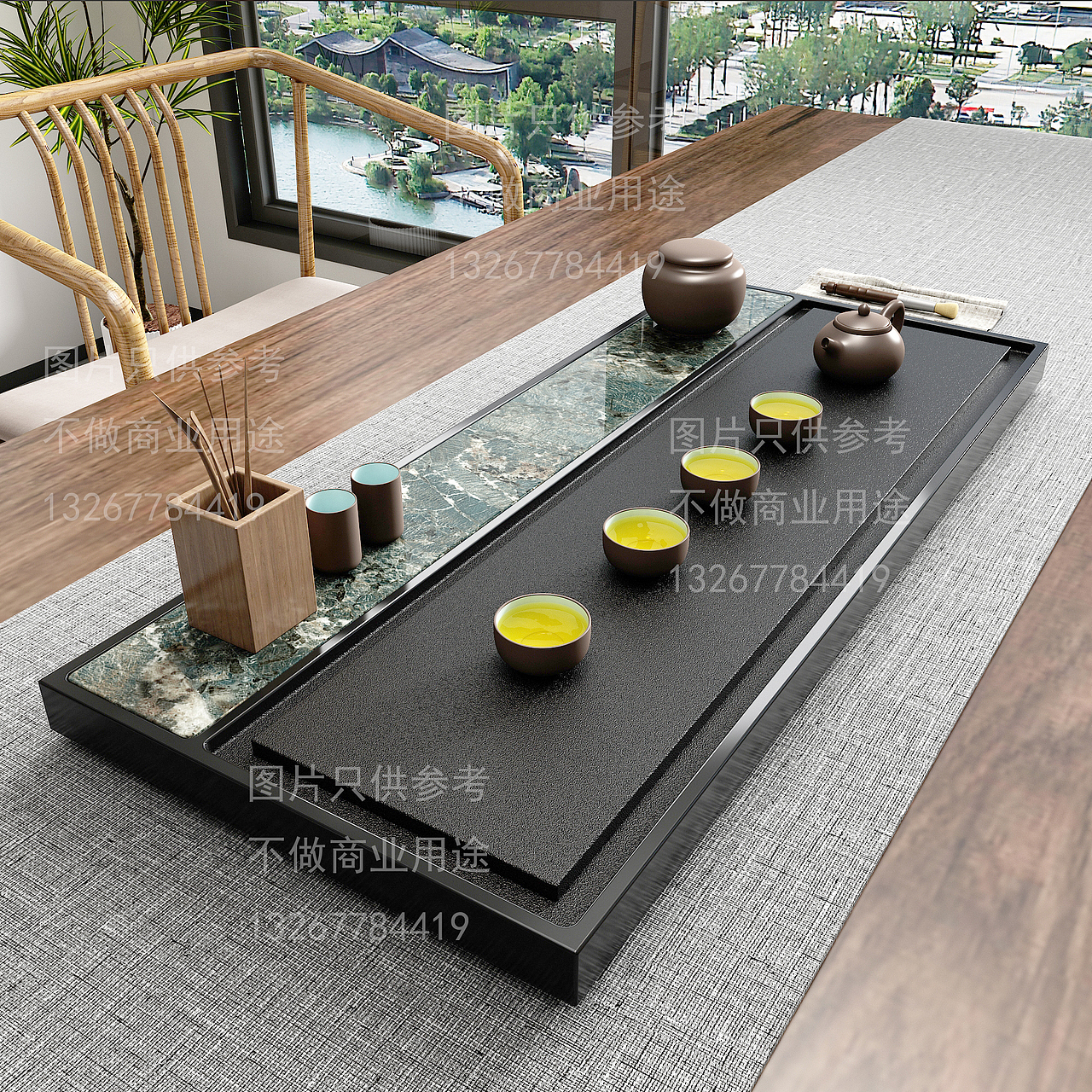 3dmax家装茶盘建模与渲染作品效果图（家具家居）（图ZMzYyMTkyMjc2） - 生活用品 - 站酷设计师咖啡猴原创素材 - 站酷ZCOOL
