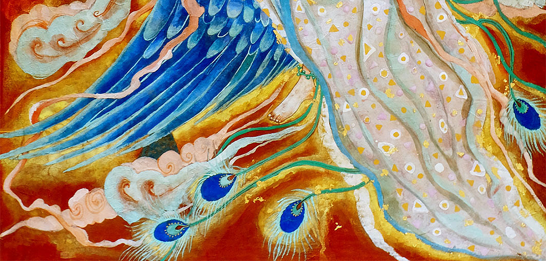 九天玄女（图ZMzY4MTI2OTI0） - 艺术插画 - 站酷设计师迷小嘟原创素材 - 站酷ZCOOL