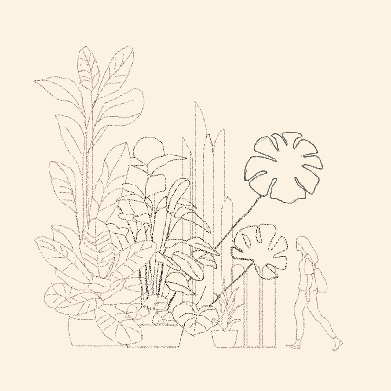 花花草草part1（图ZMzYwODI4MTg0） - 艺术插画 - 站酷设计师ds_SV7原创素材 - 站酷ZCOOL