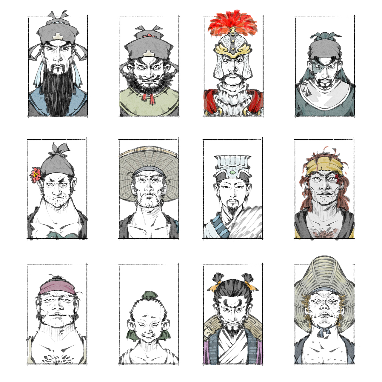 一百单八肖像图