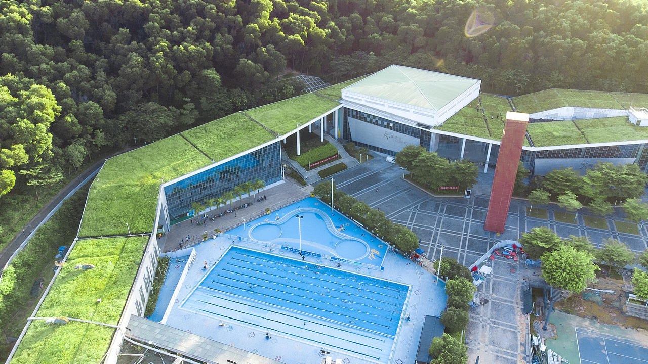 【摄影】光明文体中心（图ZMzQ4NzM1MzI4） - 景观设计 - 站酷设计师Midoriko原创素材 - 站酷ZCOOL