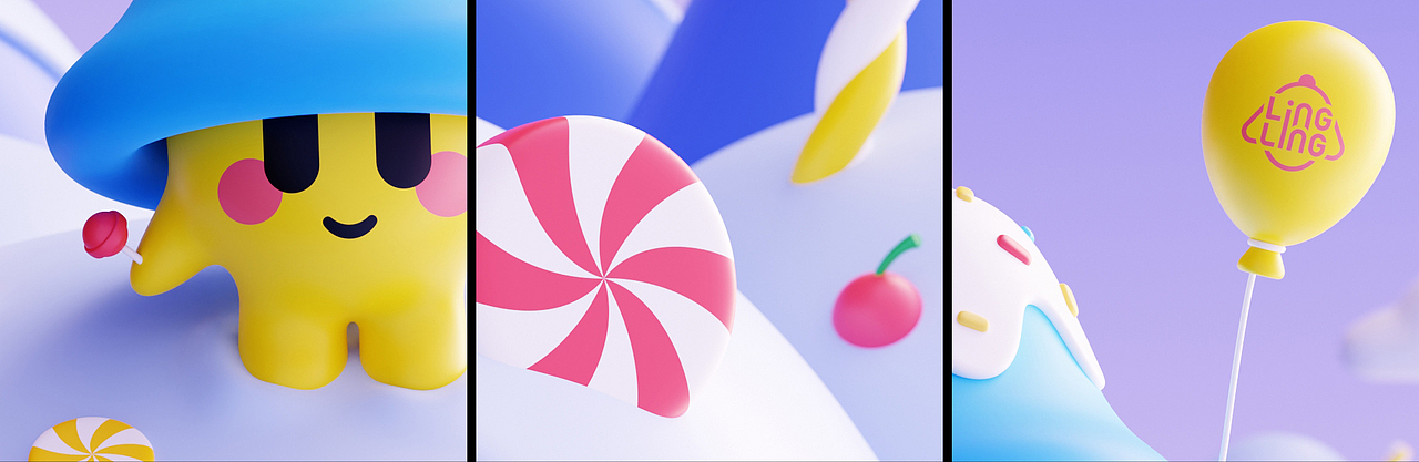 LINGLING | IP形象设计（图ZMzAzODE0MTE2） - IP形象 - 站酷设计师陈皮_ChenPi原创素材 - 站酷ZCOOL