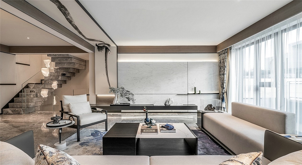 新中式，化繁为“简”，纵享悠然！（图ZMzI4NDgyMjgw） - 商业空间设计 - 站酷设计师Z787431237原创素材 - 站酷ZCOOL