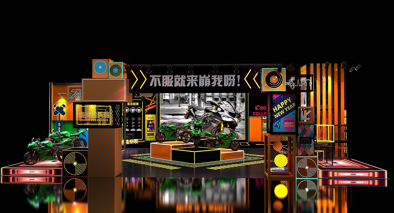 快闪店舞美舞台设计